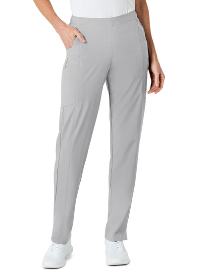 Women's Eight-Pocket Flat-Front Cargo Pant - 5155 - Grey