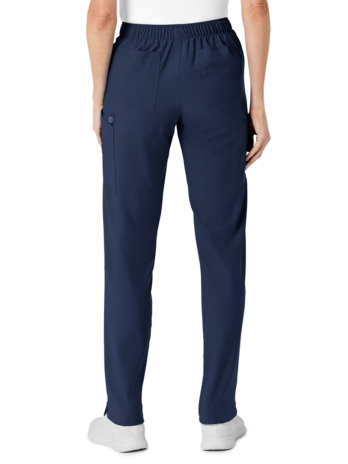 Women's Eight-Pocket Flat-Front Cargo Pant - 5155 - Navy