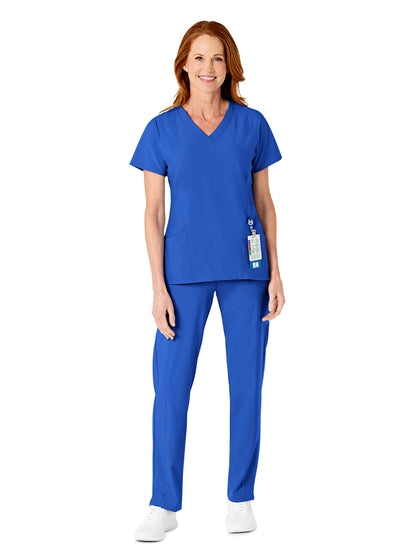 Women's Eight-Pocket Flat-Front Cargo Pant - 5155 - Royal