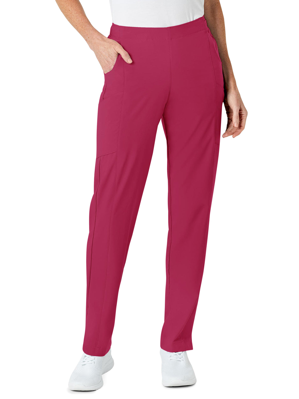 Women's Eight-Pocket Flat-Front Cargo Pant - 5155 - Viva Magenta