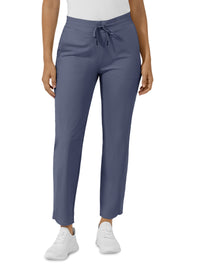 Women's Five Pocket Pulse High Rise Tapered Scrub Pant - 5170 - Slate Blue