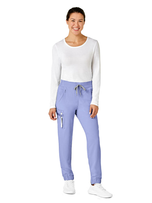 Women's Seven-Pocket Jogger Pant - 5234 - Ceil Blue