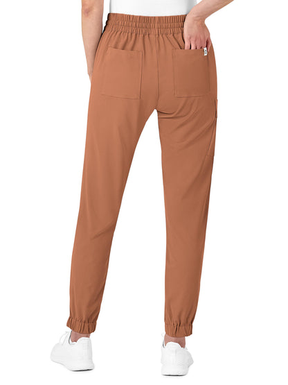 Women's Seven-Pocket Jogger Pant - 5234 - Clay