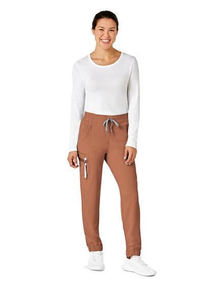 Women's Seven-Pocket Jogger Pant - 5234 - Clay