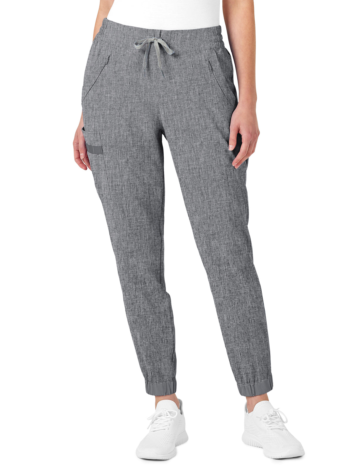 Women's Seven-Pocket Jogger Pant - 5234 - Grey Heather