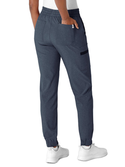 Women's Seven-Pocket Jogger Pant - 5234 - Navy Heather