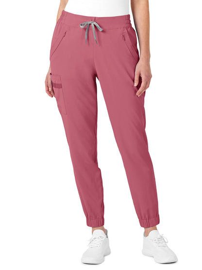 Women's Seven-Pocket Jogger Pant - 5234 - Rosebud