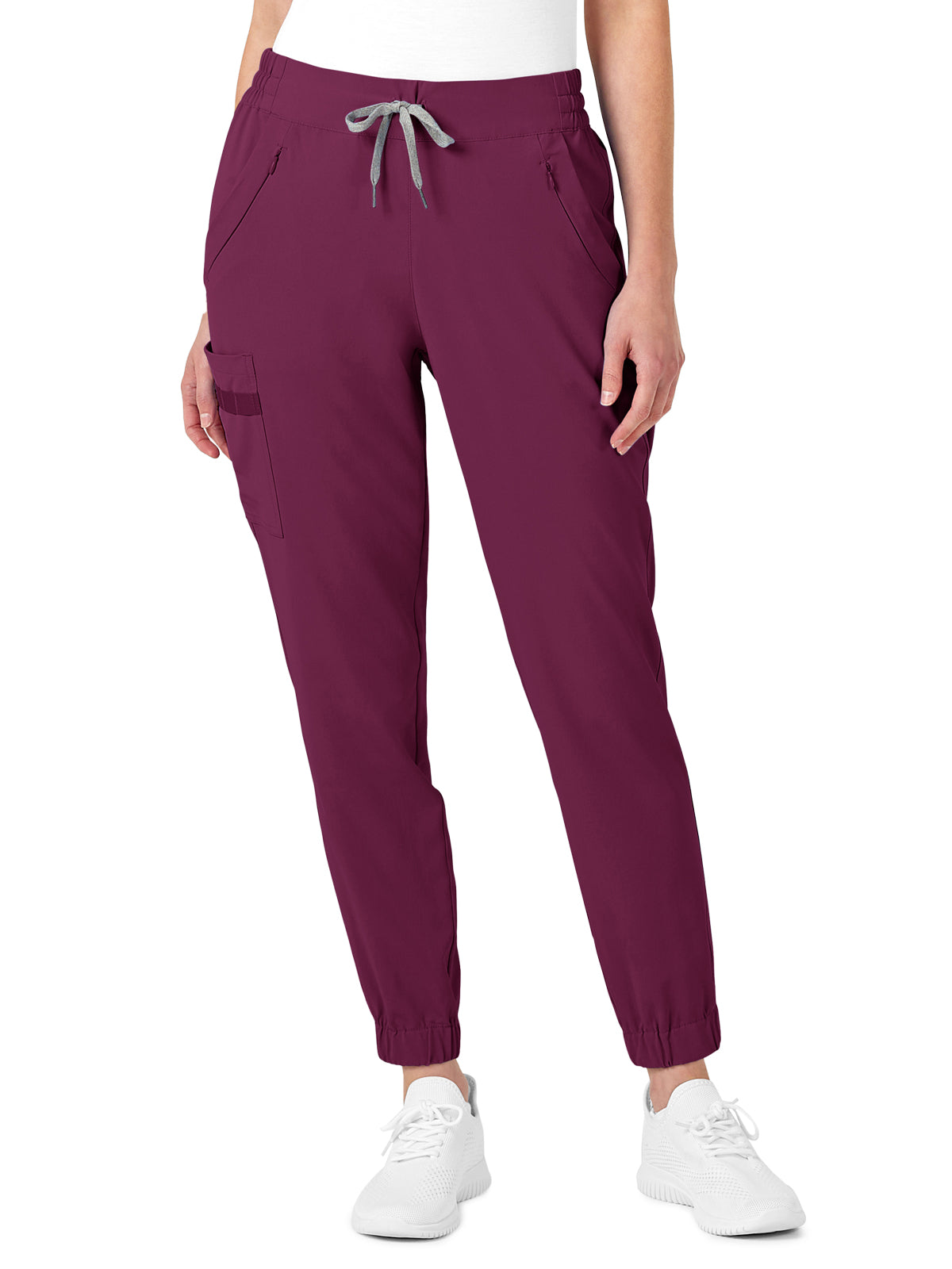 Women's Seven-Pocket Jogger Pant - 5234 - Wine