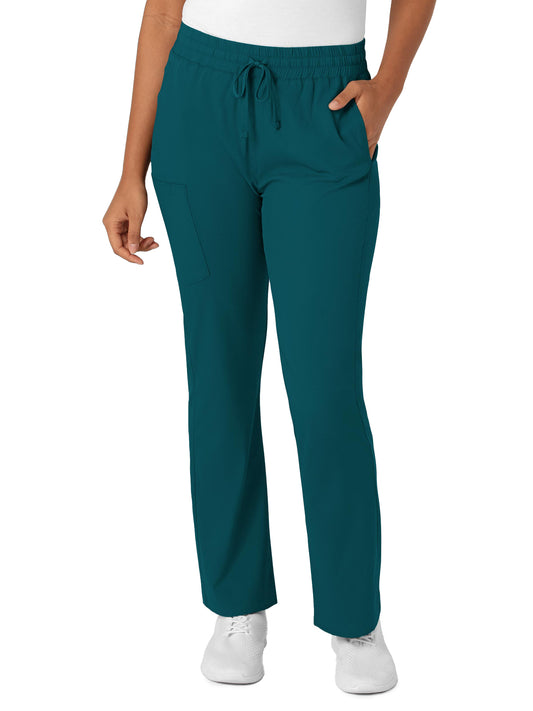 Women's 6-Pocket Bootcut Pant - 5251 - Caribbean