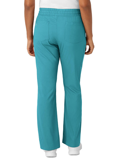 Women's 6-Pocket Bootcut Pant - 5251 - Teal