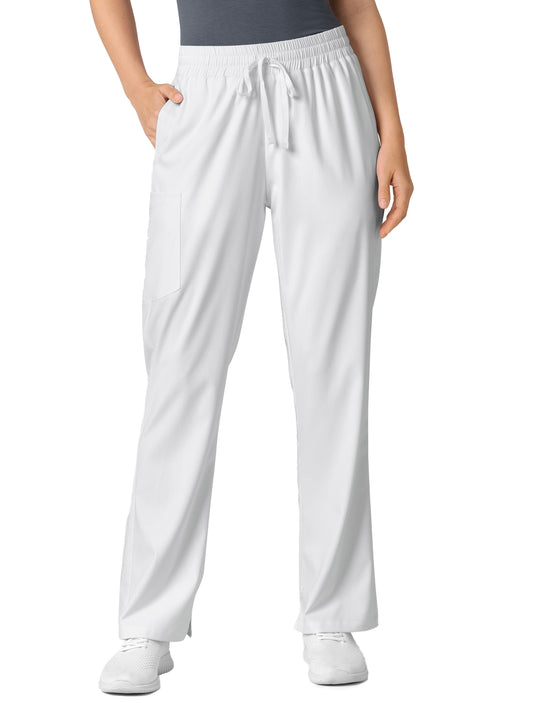 Women's 6-Pocket Bootcut Pant - 5251 - White