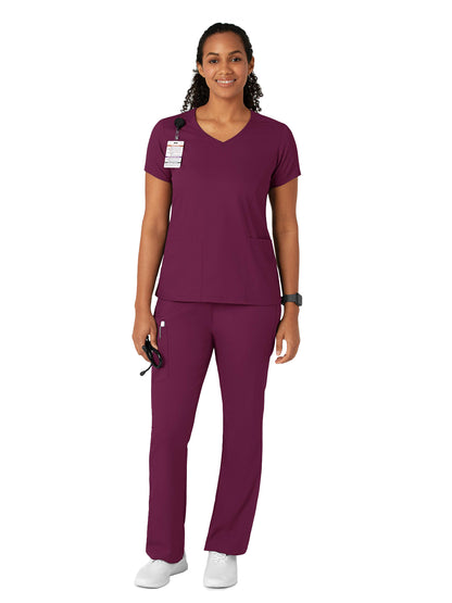 Women's 6-Pocket Bootcut Pant - 5251 - Wine