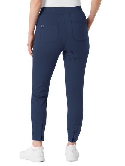 Women's Five-Pocket Athletic Track Scrub Pant - 5259 - Navy