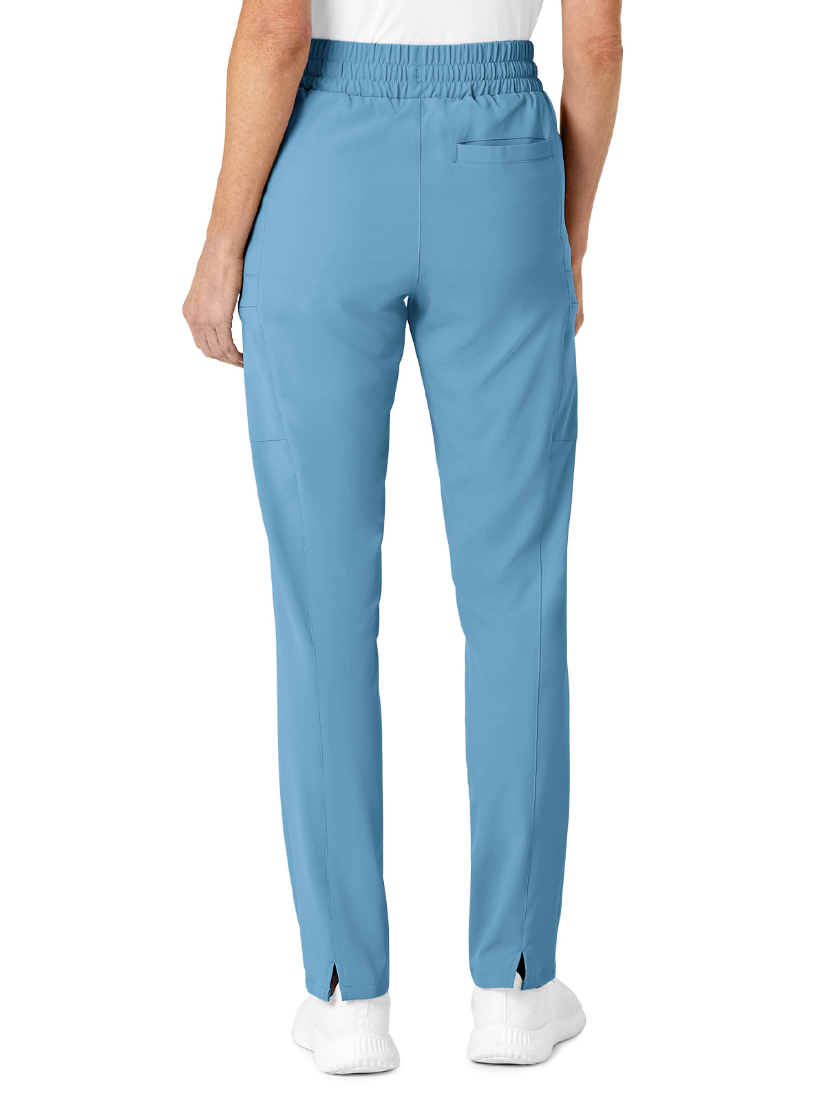 Women's Five-Pocket High Waist Slim Cargo Pant - 5334 - Bay Blue