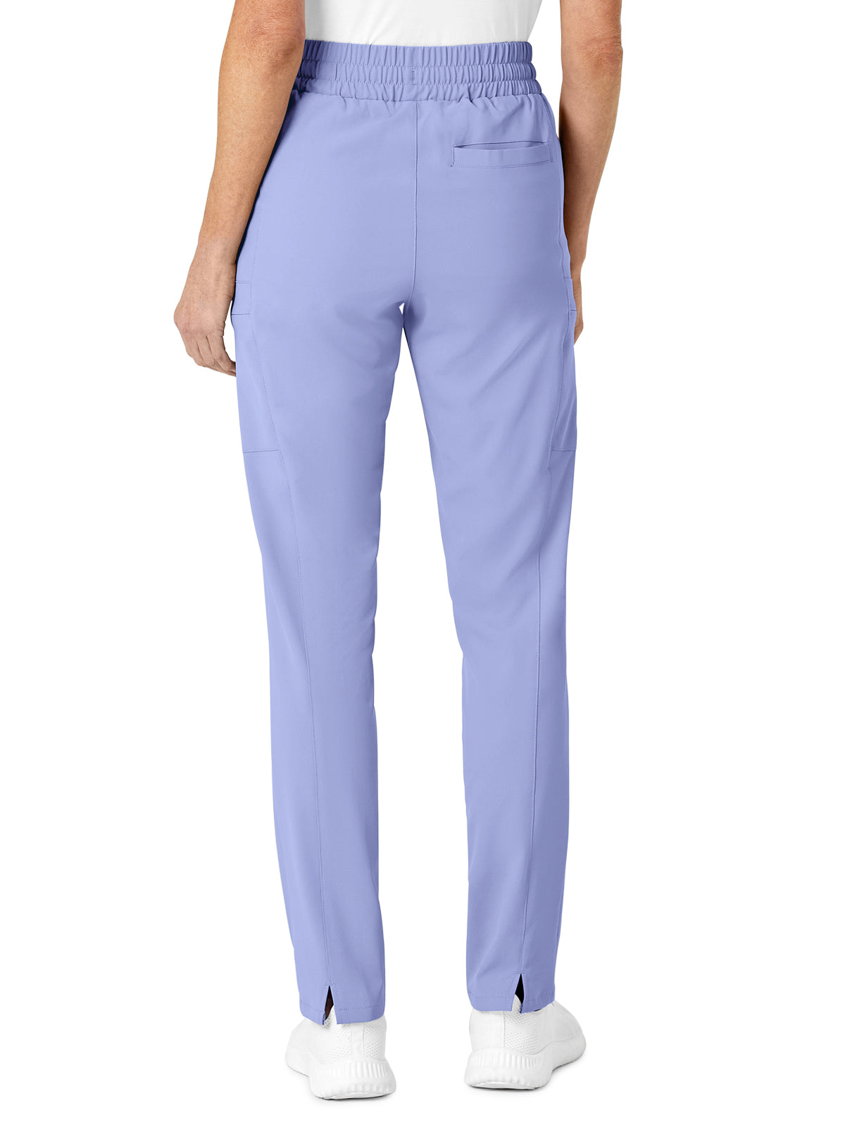 Women's Five-Pocket High Waist Slim Cargo Pant - 5334 - Ceil Blue