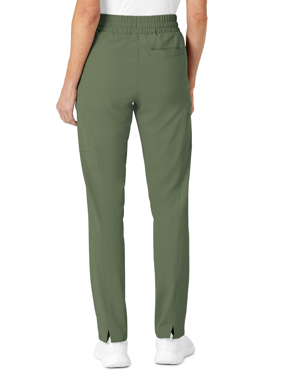 Women's Five-Pocket High Waist Slim Cargo Pant - 5334 - Olive