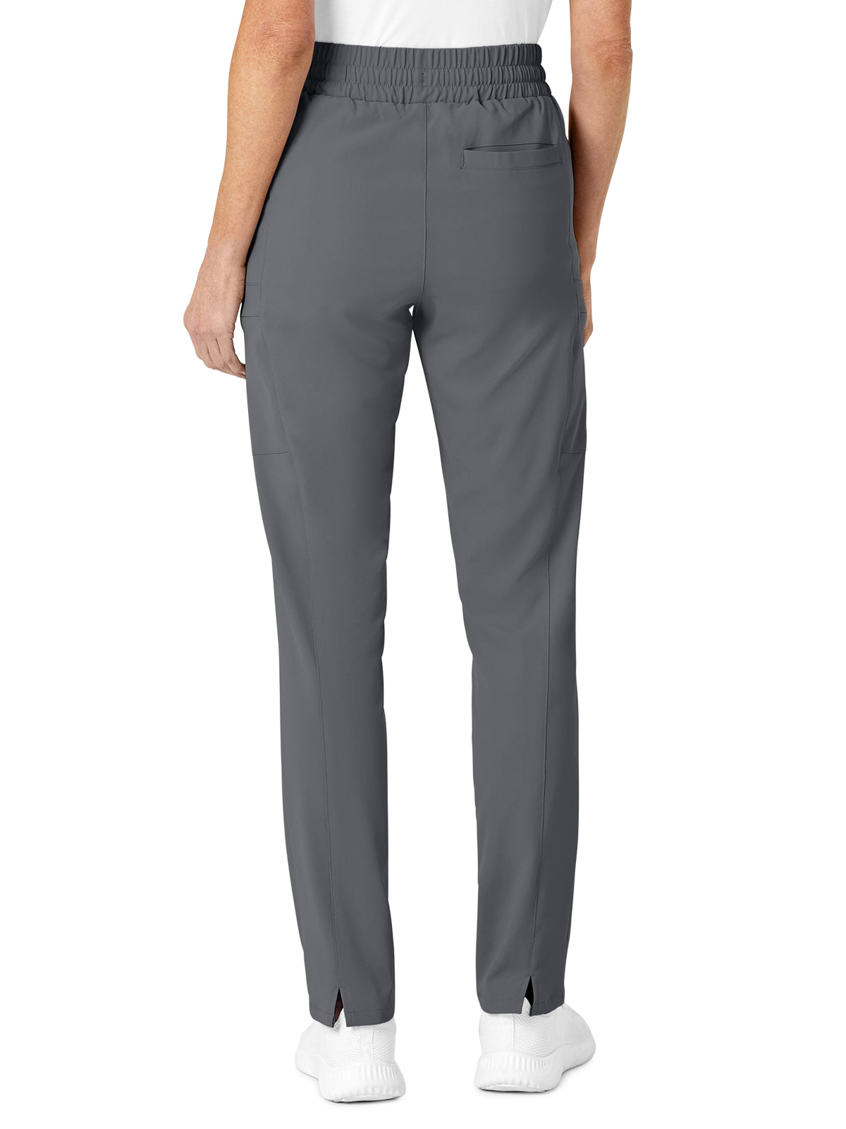 Women's Five-Pocket High Waist Slim Cargo Pant - 5334 - Pewter