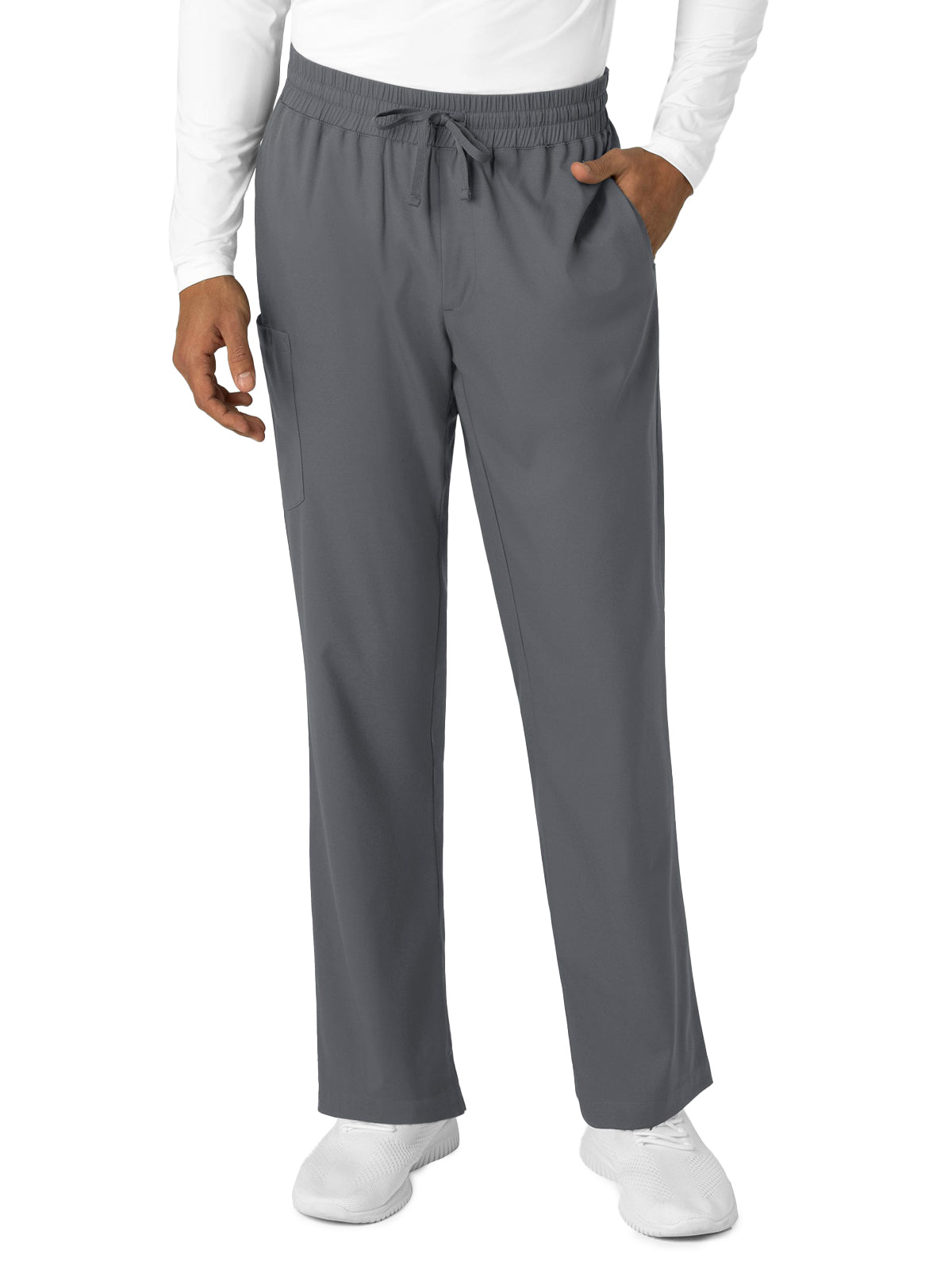 Men's Six-Pocket Straight Leg Pant - 5351 - Pewter