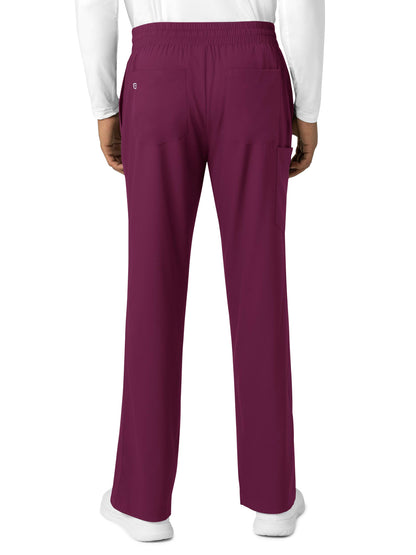 Men's Six-Pocket Straight Leg Pant - 5351 - Wine