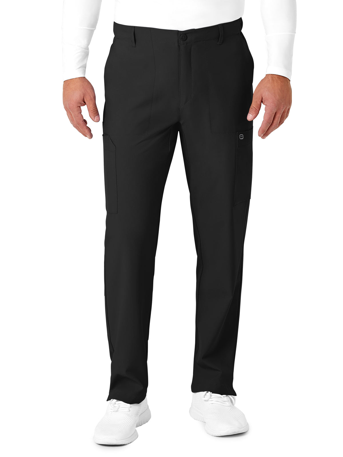 Men's Nine-Pocket Flat Front Cargo Pant - 5355 - Black