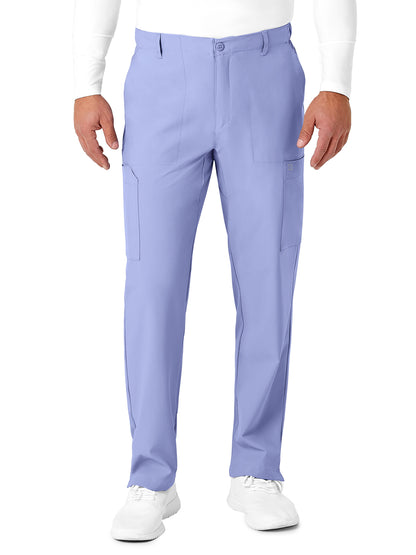 Men's Nine-Pocket Flat Front Cargo Pant - 5355 - Ceil Blue