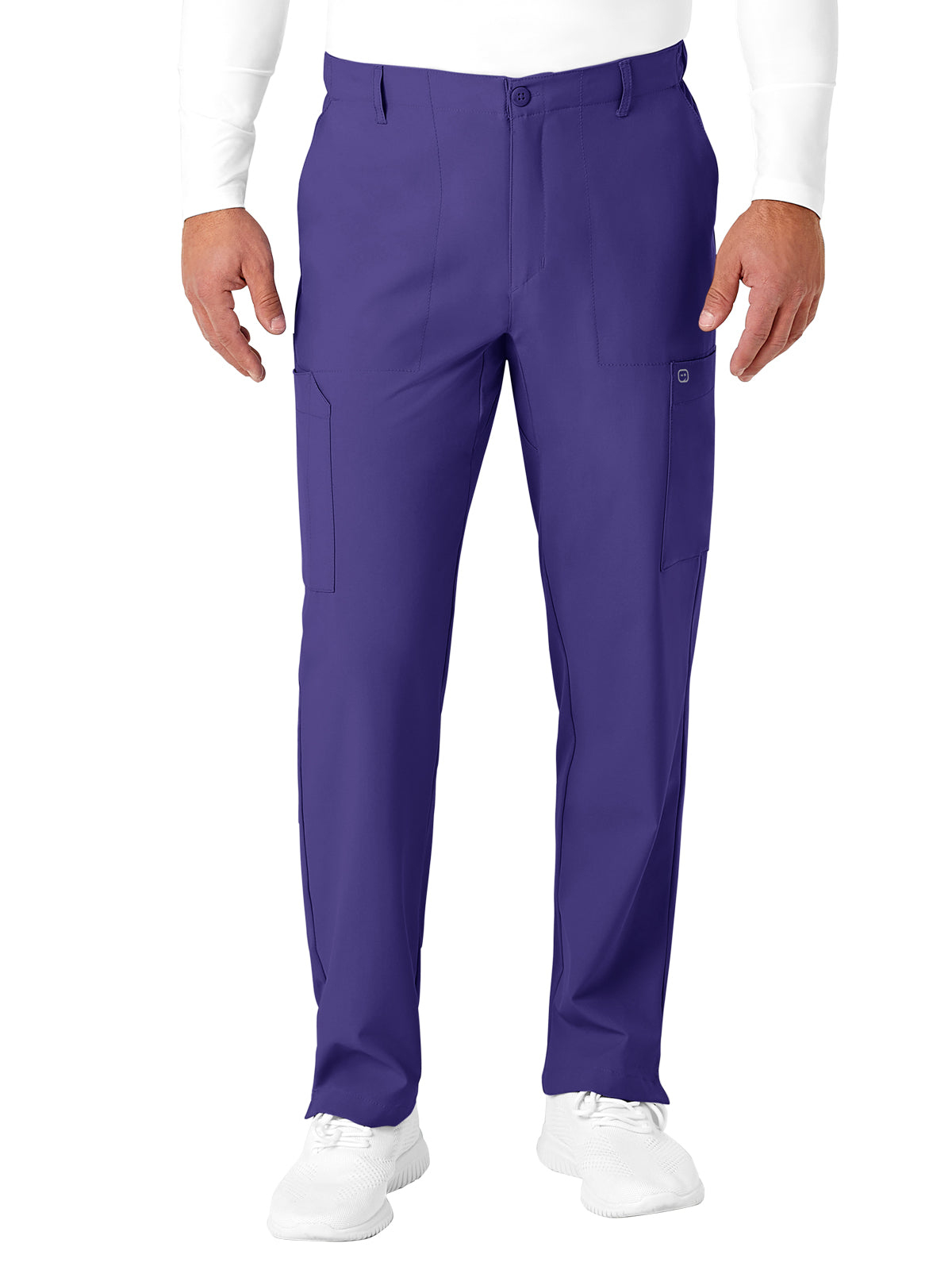 Men's Nine-Pocket Flat Front Cargo Pant - 5355 - Grape