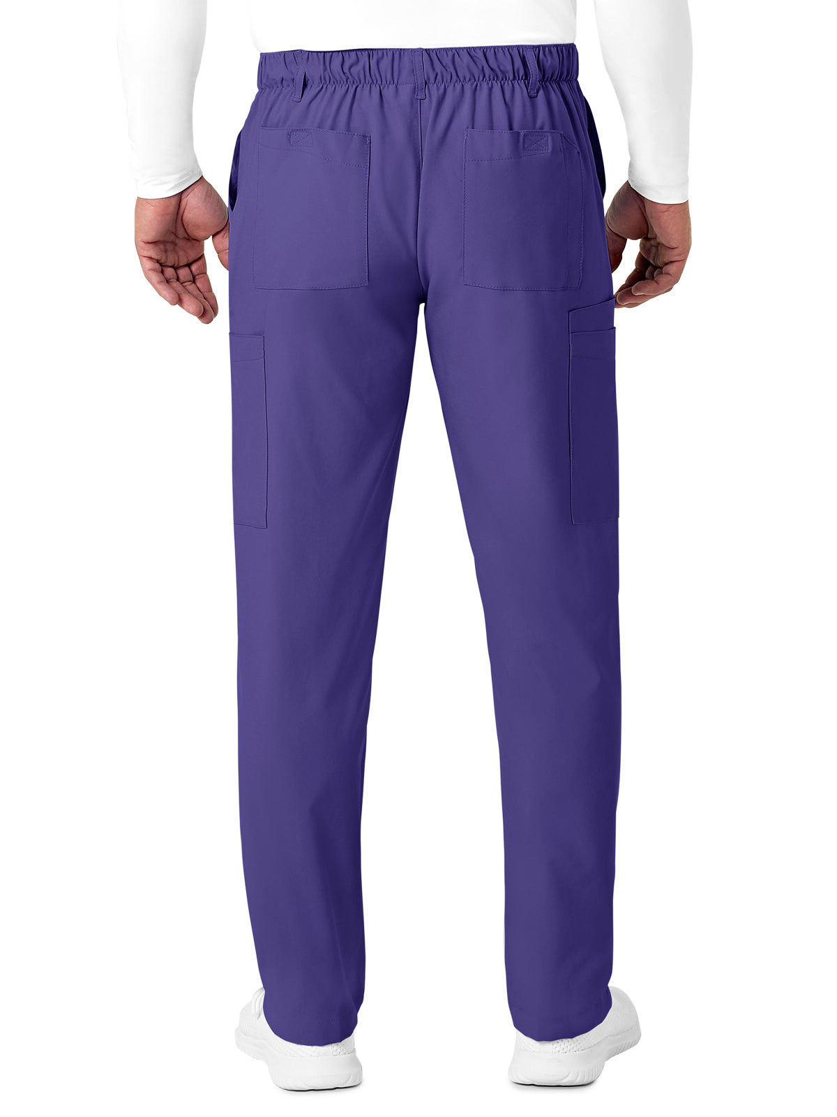 Men's Nine-Pocket Flat Front Cargo Pant - 5355 - Grape