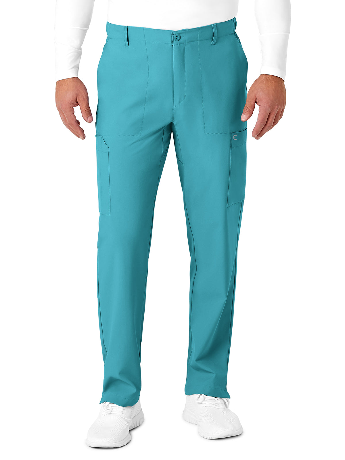 Men's Nine-Pocket Flat Front Cargo Pant - 5355 - Teal