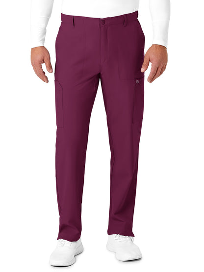 Men's Nine-Pocket Flat Front Cargo Pant - 5355 - Wine