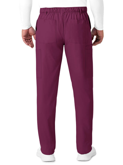 Men's Nine-Pocket Flat Front Cargo Pant - 5355 - Wine