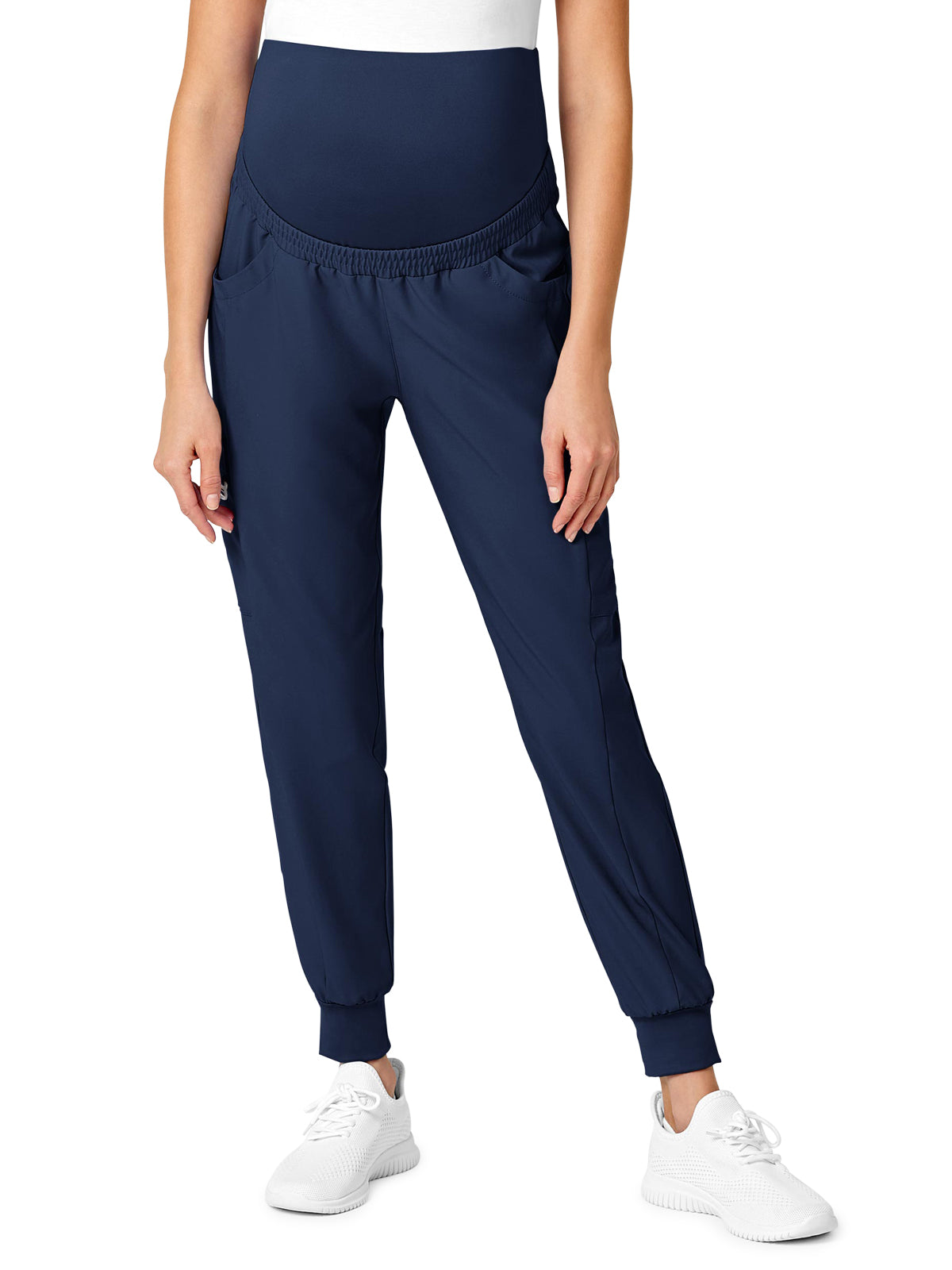 Women's Seven-Pocket Maternity Jogger Pant - 5455 - Navy