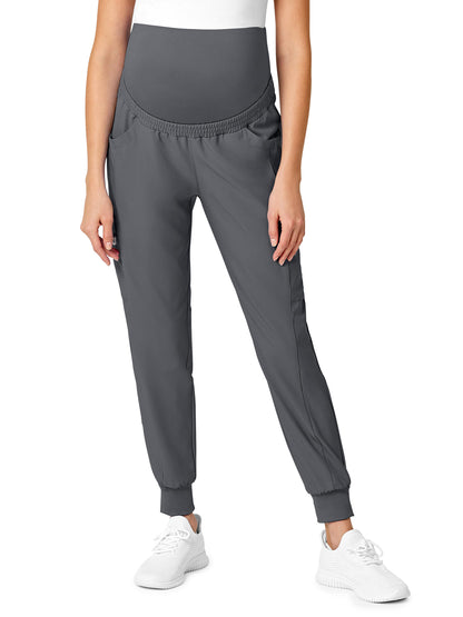 Women's Seven-Pocket Maternity Jogger Pant - 5455 - Pewter