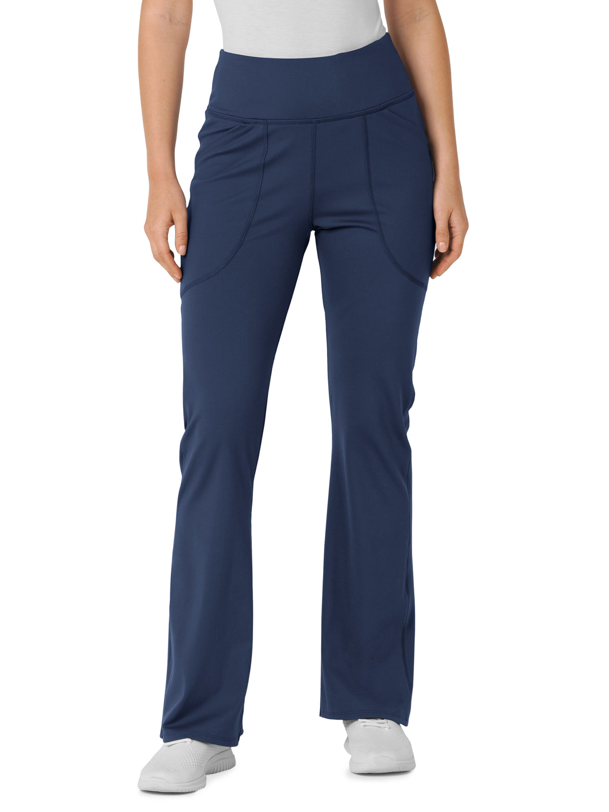 Women's Five-Pocket Yoga Scrub Pant - 5459 - Navy