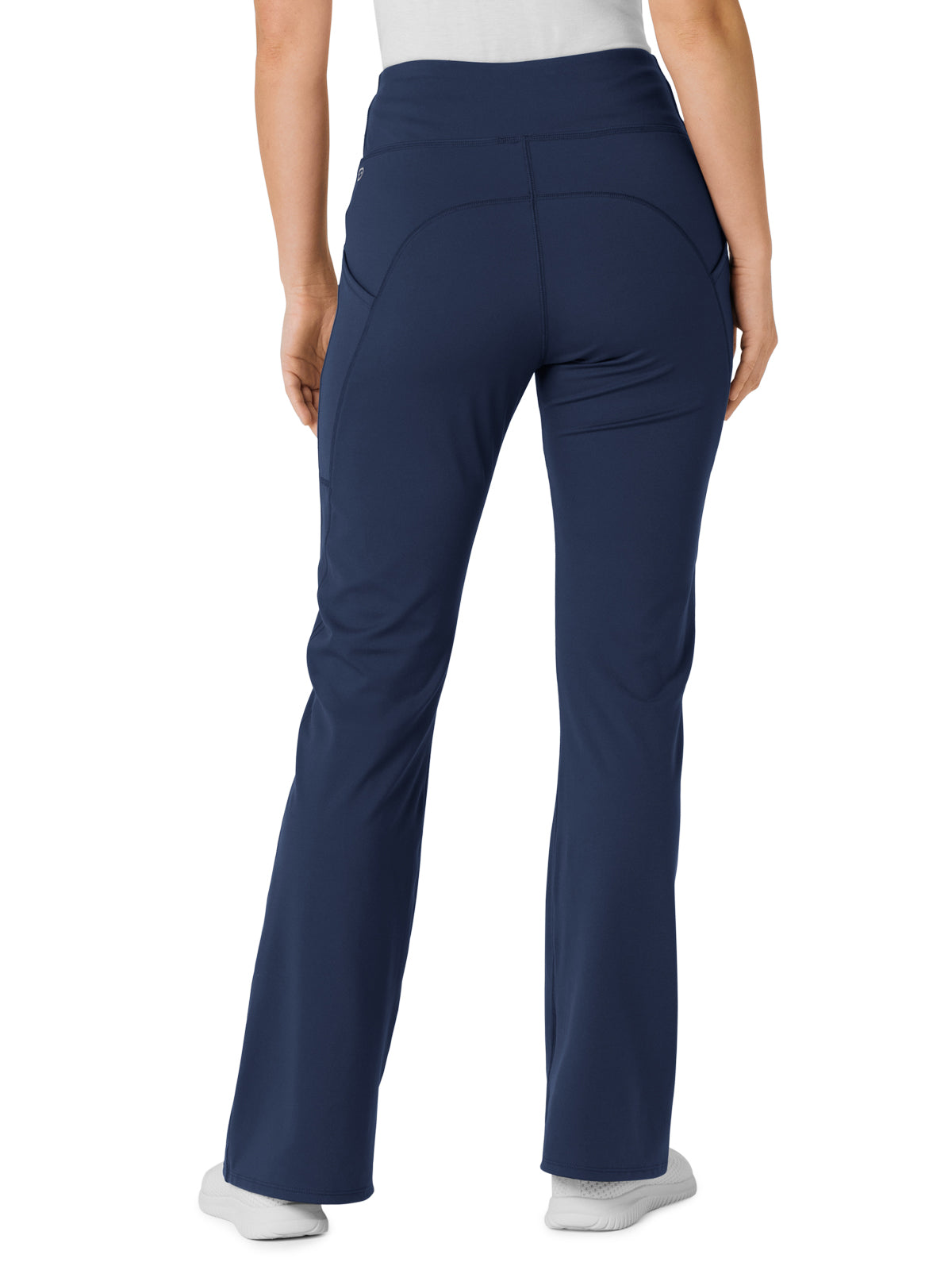 Women's Five-Pocket Yoga Scrub Pant - 5459 - Navy