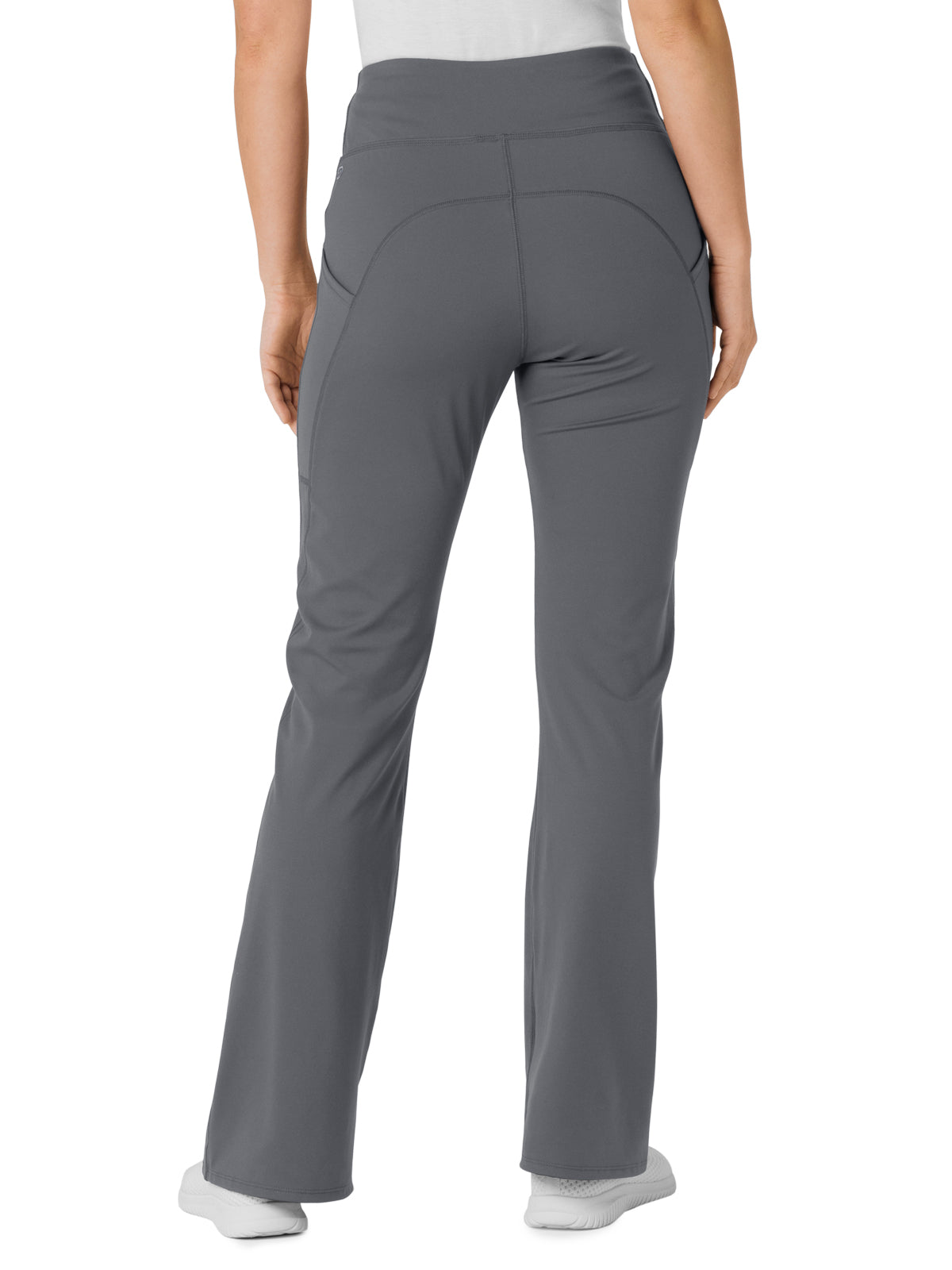 Women's Five-Pocket Yoga Scrub Pant - 5459 - Pewter