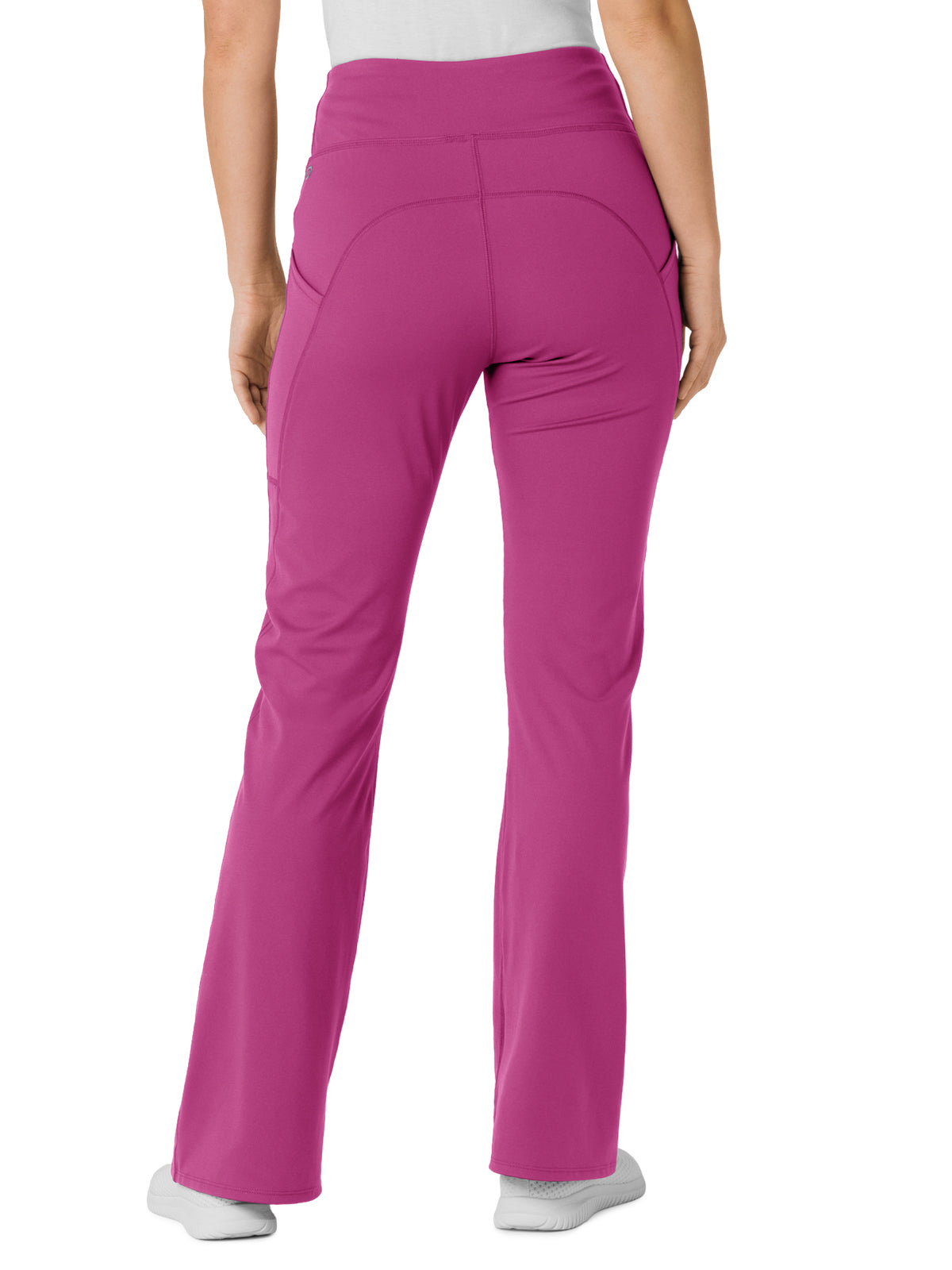 Women's Five-Pocket Yoga Pant - 5459 - Raspberry