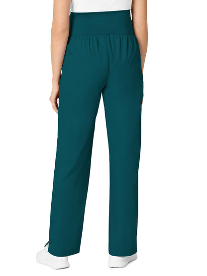 Women's Three-Pocket Maternity Cargo Pant - 545 - Caribbean