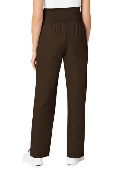 Women's Three-Pocket Maternity Cargo Pant - 545 - Chocolate