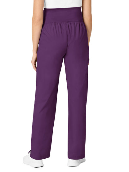 Women's Three-Pocket Maternity Cargo Pant - 545 - Eggplant