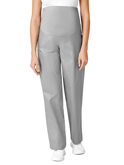 Women's Three-Pocket Maternity Cargo Pant - 545 - Grey