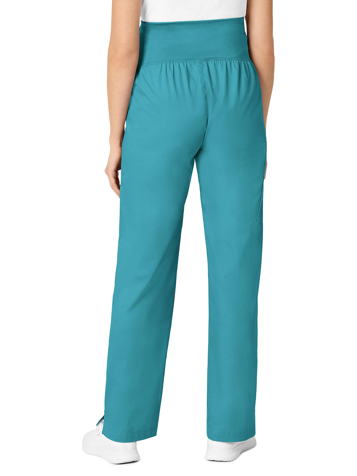 Women's Three-Pocket Maternity Cargo Pant - 545 - Teal