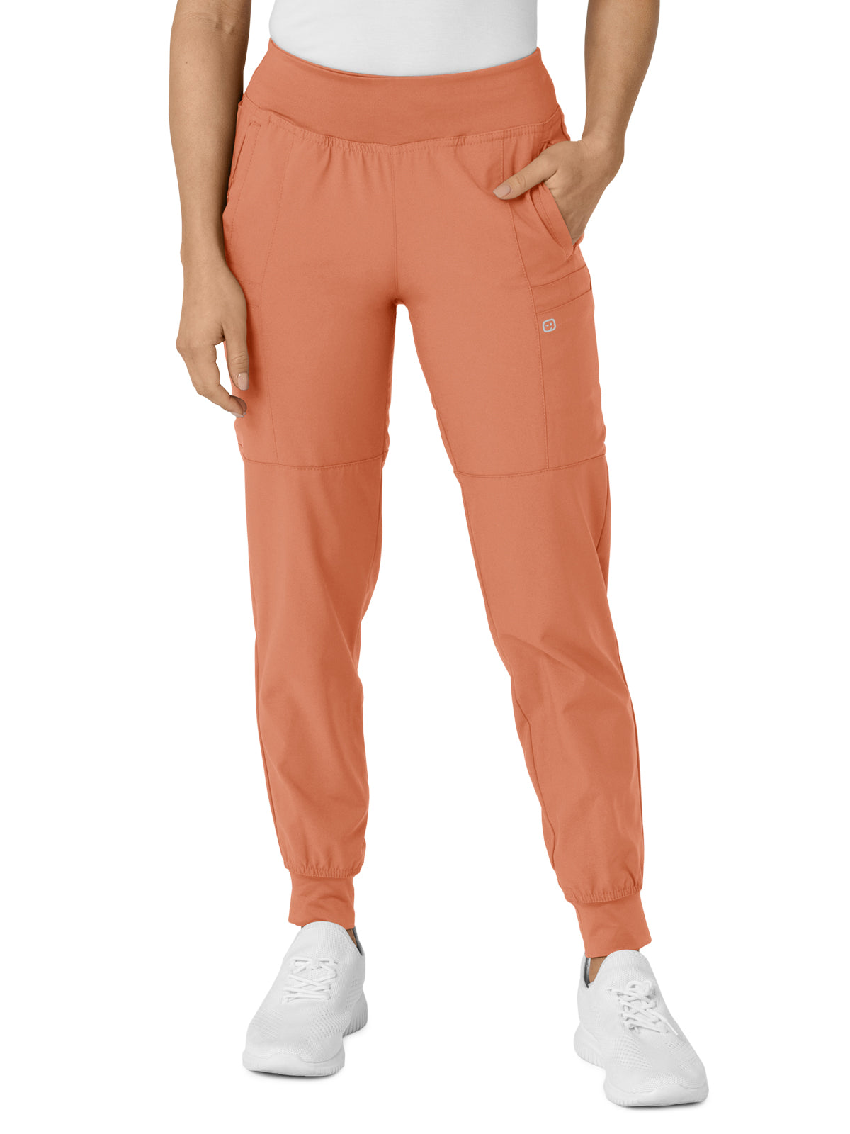 Women's Eight-Pocket Comfort Waist Pant - 5555 - Terra Cotta