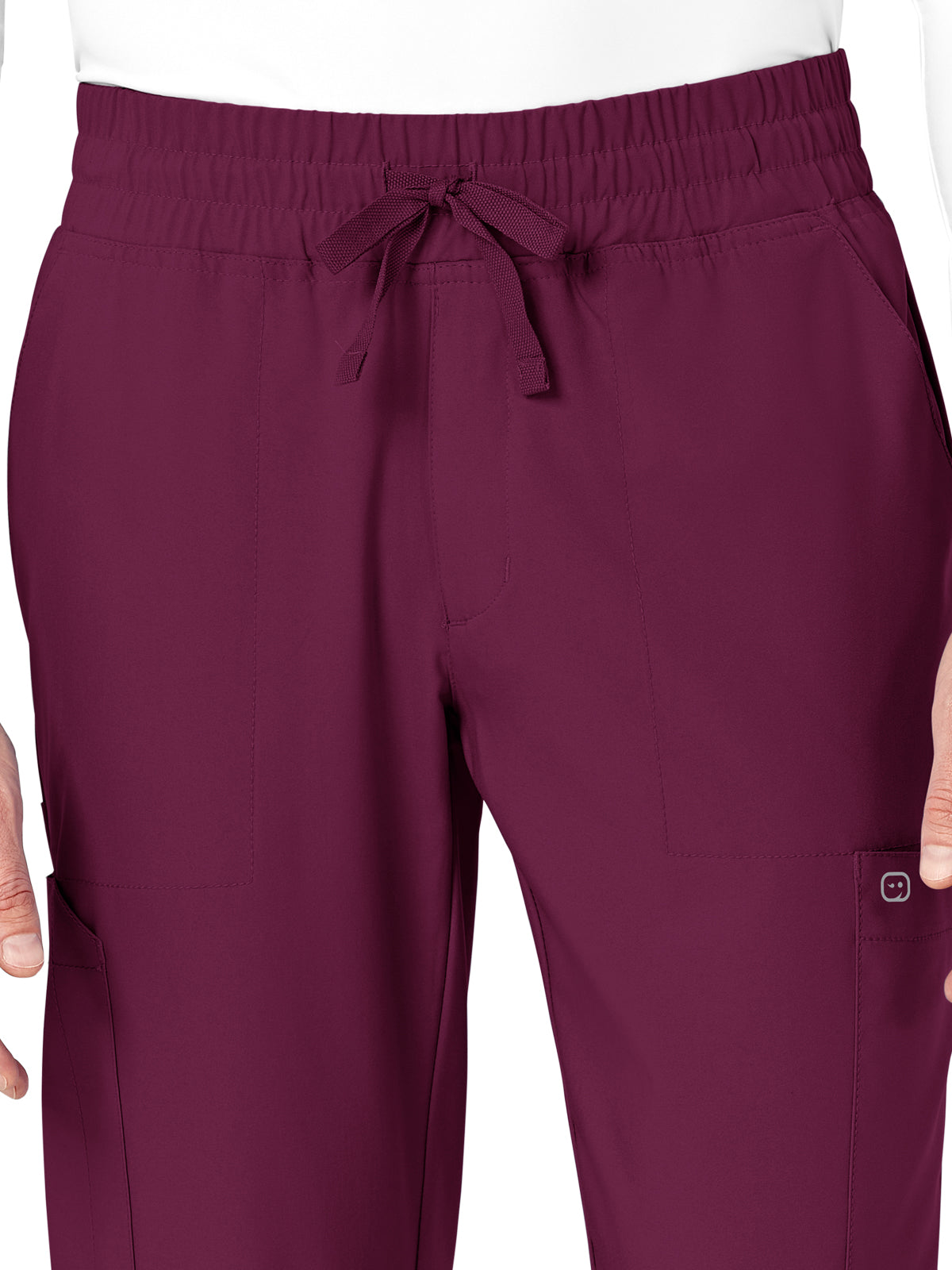 Men's Eight-Pocket Cargo Jogger Pant - 5655 - Wine