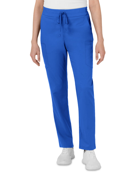 Women’s Six-Pocket High Rise Tapered Scrub Pant - 5751 - Royal