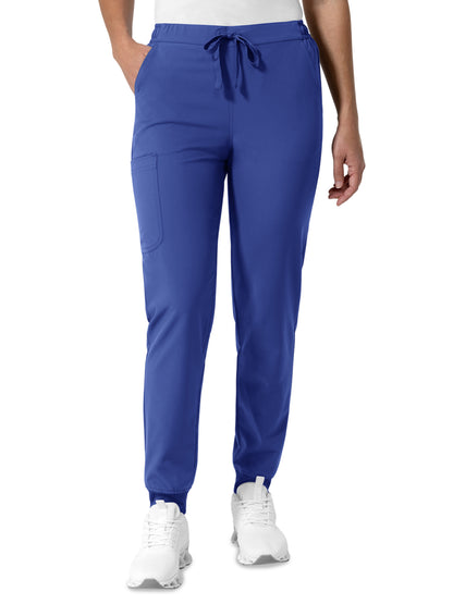 Women's Five-Pocket Jogger Scrub Pant - 5780 - Galaxy Blue