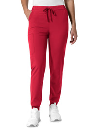 Women's Five-Pocket Jogger Scrub Pant - 5780 - Red