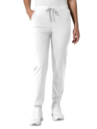 Women's Five-Pocket Jogger Scrub Pant - 5780 - White