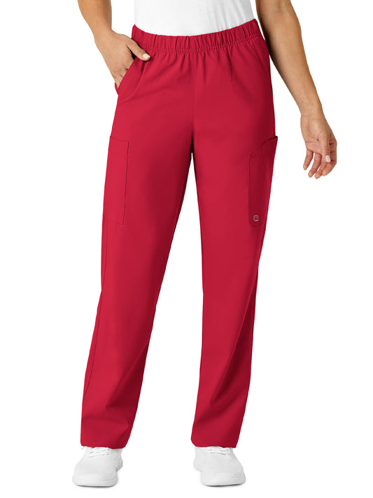 Unisex Five-Pocket Cargo Pant - 5855 - Red