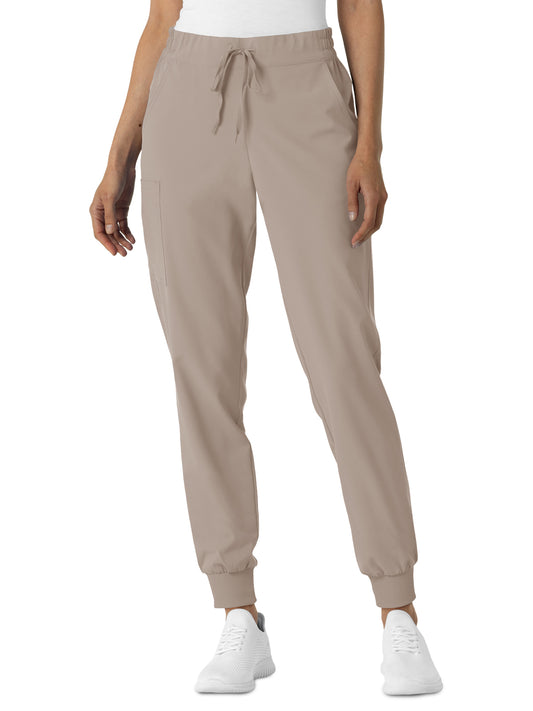 Women's Six-Pocket Jogger Scrub Pant - 5934 - Haze