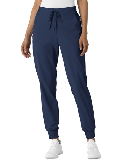 Women's Six-Pocket Jogger Scrub Pant - 5934 - Navy